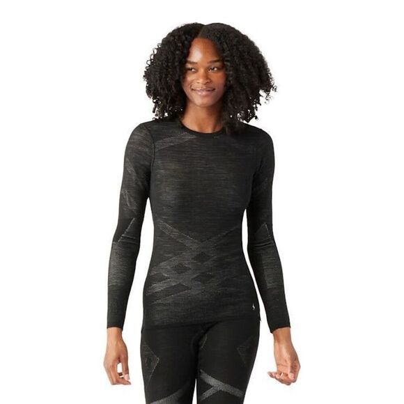Smartwool Women’s Intraknit Thermal Merino Crew Baselayer Top NWT Size Small - Picture 1 of 9
